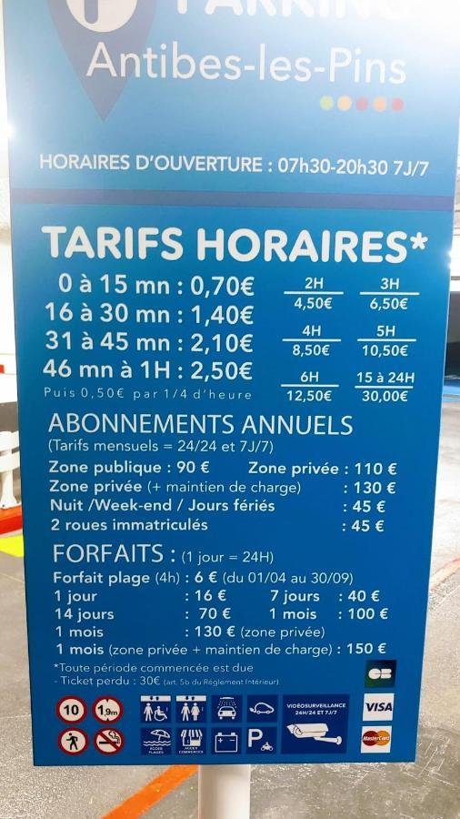 Gloriadali' Antibes Exteriér fotografie