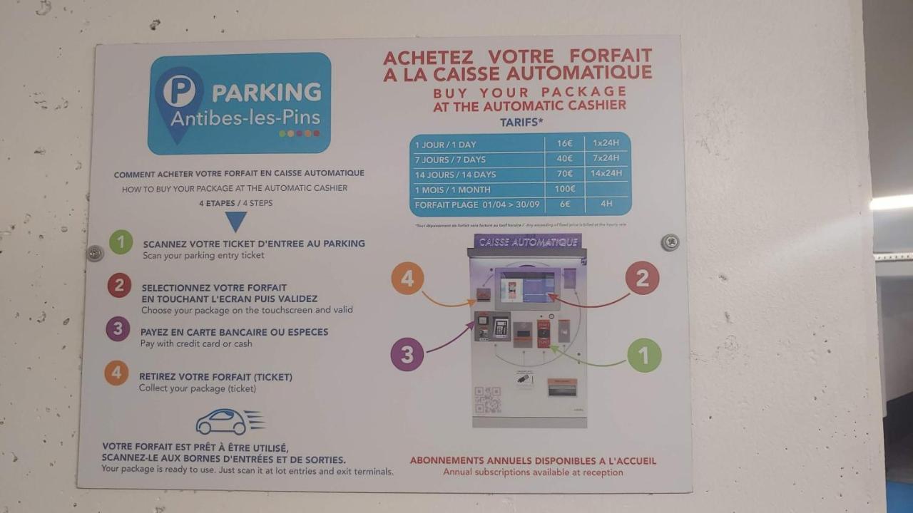 Gloriadali' Antibes Exteriér fotografie